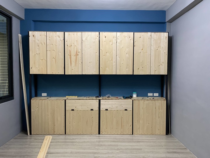 [開箱］老透天改造自己DIY家具~工業風/鄉村風/素人木工