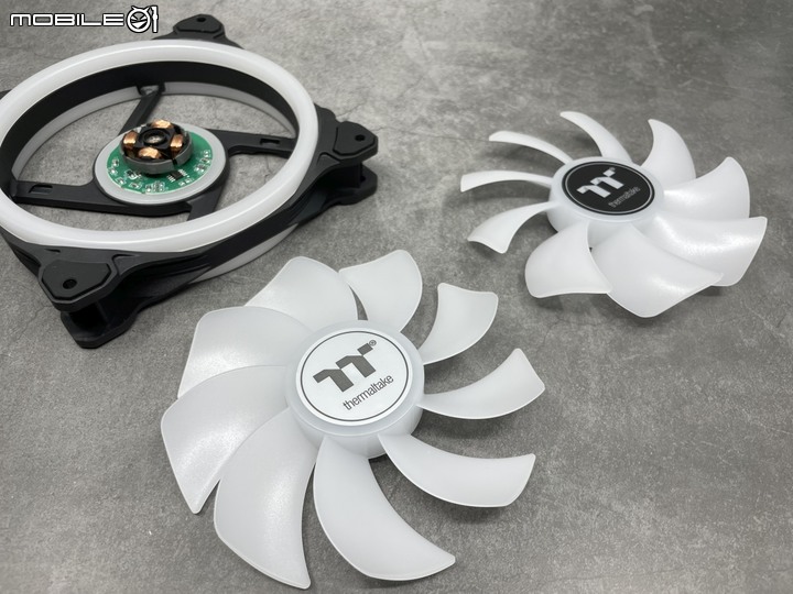 [開箱] 可拆可換 TT 耀影 SWAFAN RGB 風扇