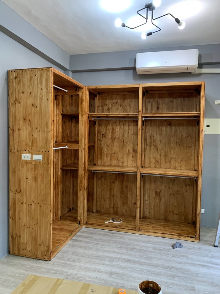 [開箱］老透天改造自己DIY家具~工業風/鄉村風/素人木工