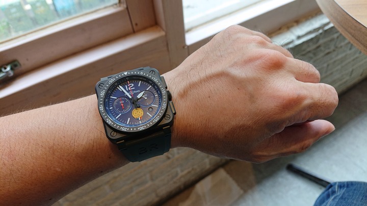 開箱：Bell & Ross 法國巡邏兵飛行表演隊計時碼錶