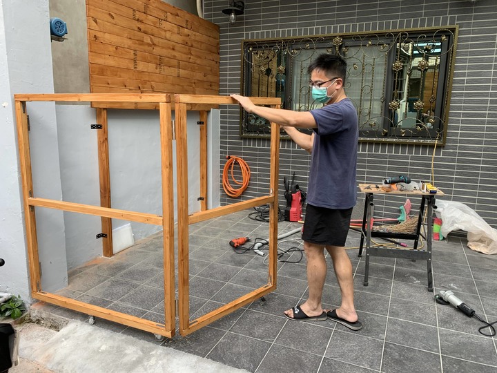 [開箱］老透天改造自己DIY家具~工業風/鄉村風/素人木工