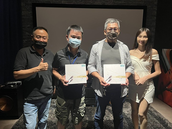 發燒家庭劇院社團，2022七月第二屆百萬投影機聚會活動記錄。