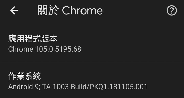 賀喜 ! Chrome 新版本 106.05249.79 修復了大頭照問題了 !