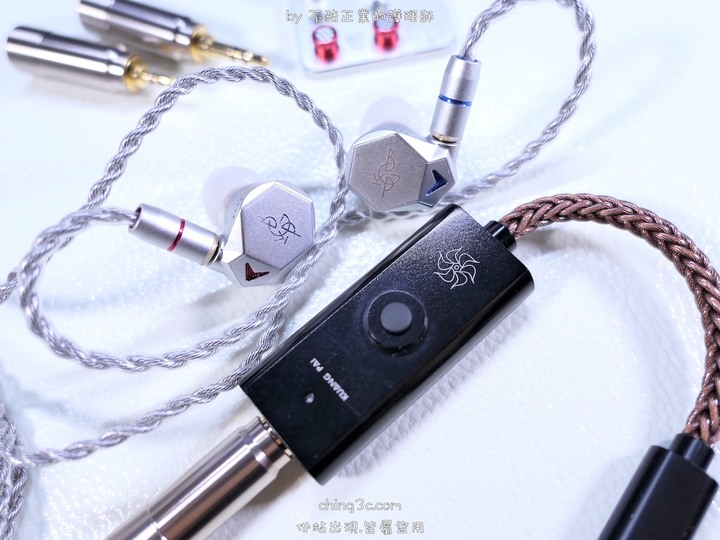 [不務正業護理師開箱]BGVP Melody 韵 入耳式耳機 / KUANG PAU 狂派 曼陀羅 隨身DAC～三插頭耳機與三插孔小尾巴的協奏曲～