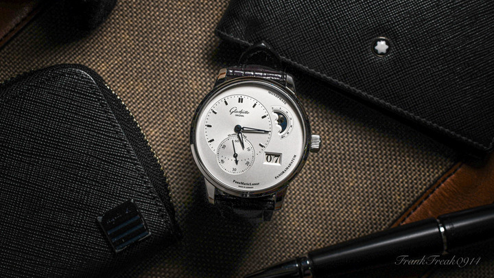 「圖片」來自德國的朋友 Glashütte Original Panomaticlunar