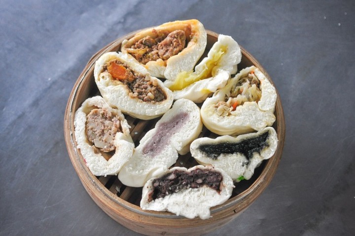旗津老字號饅頭店|遵循古法純手工製作!20多款包子饅頭任選