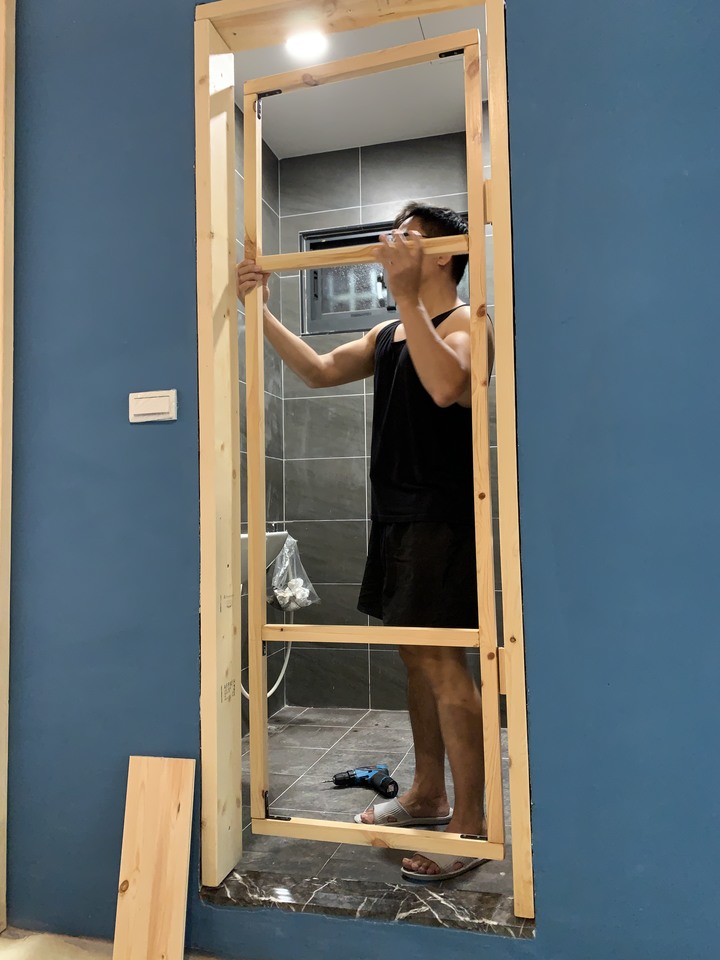 [開箱］老透天改造自己DIY家具~工業風/鄉村風/素人木工