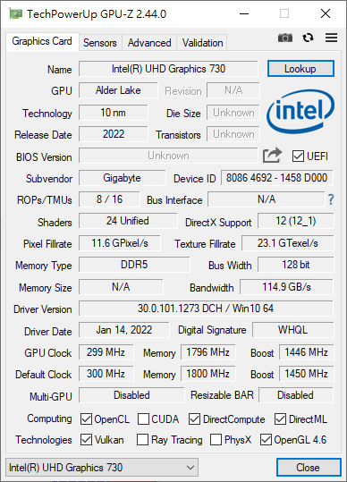 AMD R5-5600G vs Intel i5-12400 的內顯效能比較