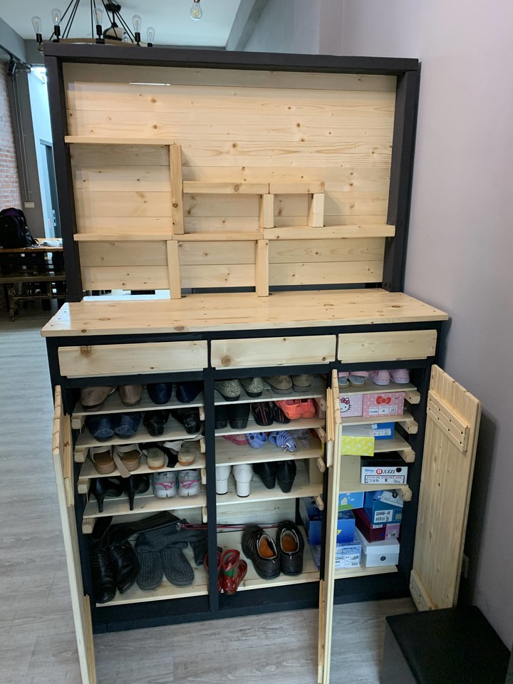 [開箱］老透天改造自己DIY家具~工業風/鄉村風/素人木工