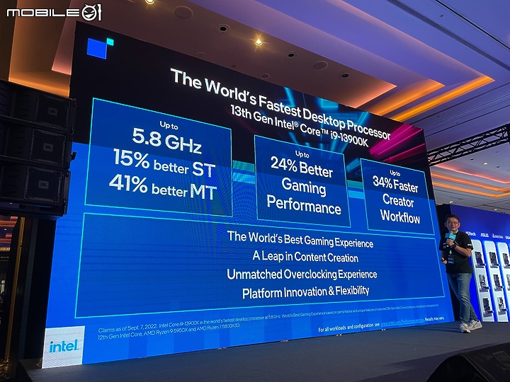 【多工高負載性能之王 Intel 13代處理器】Intel Open House & Mobile01 網友體驗會