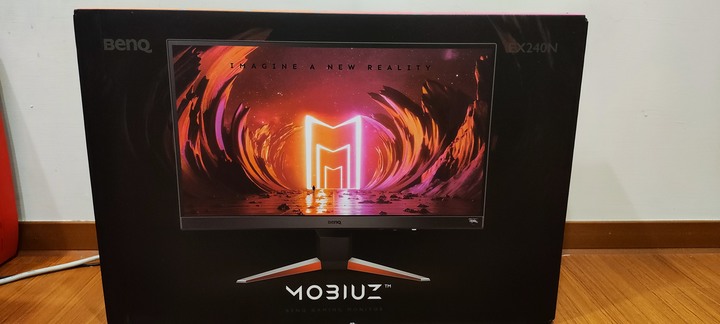 新電競螢幕BenQ EX240N開箱