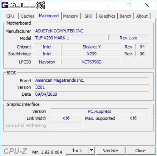 點我看大圖 有人在asus X299 Mark1,插滿8支RAM(256GB)(2048*8)使用正常的嗎?