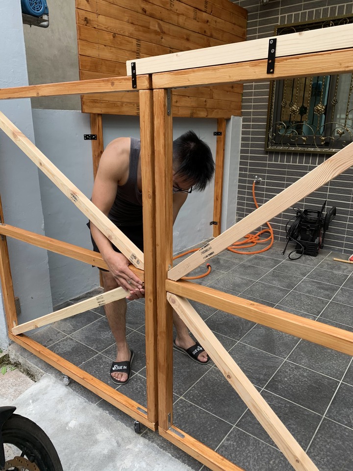 [開箱］老透天改造自己DIY家具~工業風/鄉村風/素人木工