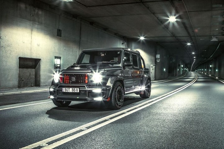 售價破2,000萬元Brabus P 900 Rocket Edition原來是一輛超暴力貨卡!