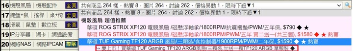 TUF GAMING TF 120 ARGB 抗震耐用、雙倍燈珠色彩更斑斕 風扇開箱體驗