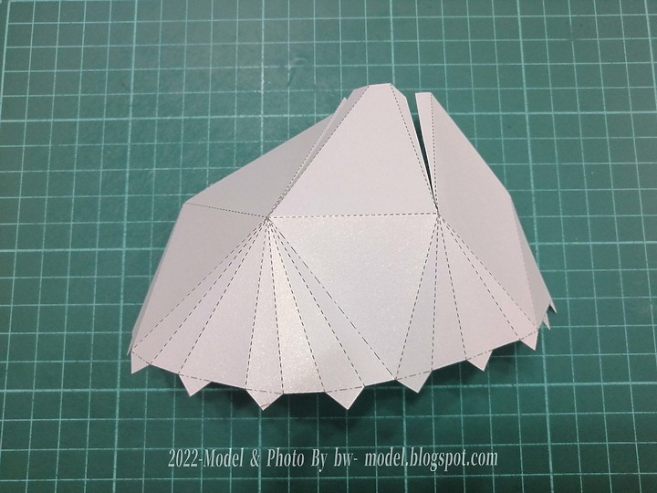 白貓Project 白色祝福的聖女 露雪 紙模型 製作 Louche Paper Craft