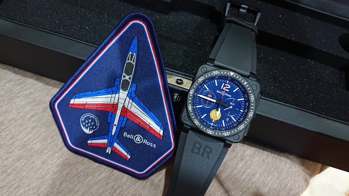 開箱：Bell & Ross 法國巡邏兵飛行表演隊計時碼錶