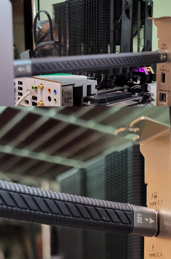 noda 40Gbps Type-C to Type-C傳輸扁線簡介及測試