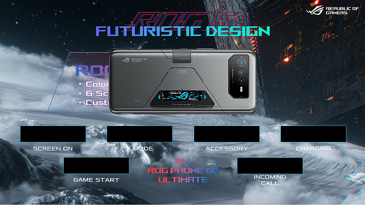 ASUS ROG Phone 6D Ultimate|天璣9000+佐散熱閥 成就冷卻新境界
