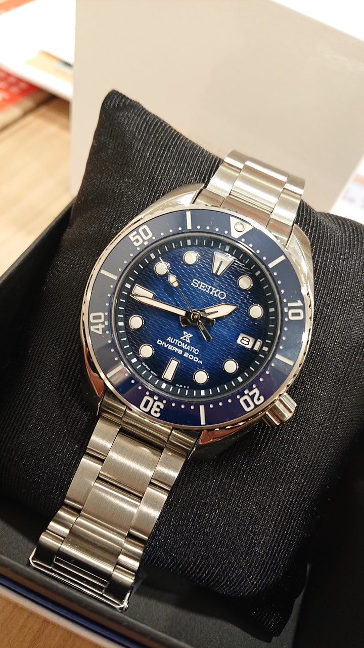 開箱：SEIKO PROSPEX KING SUMO 藍陶瓷圈潛水錶