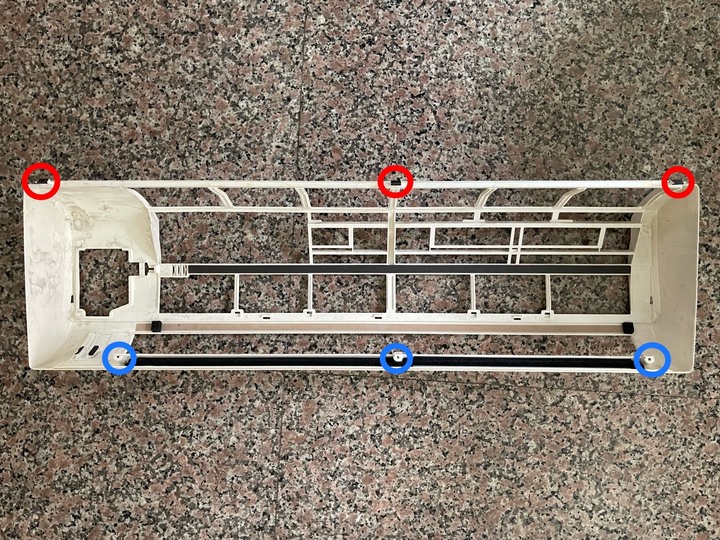 三洋冷氣 風向板 上下擺葉片 DIY更換 0搞定