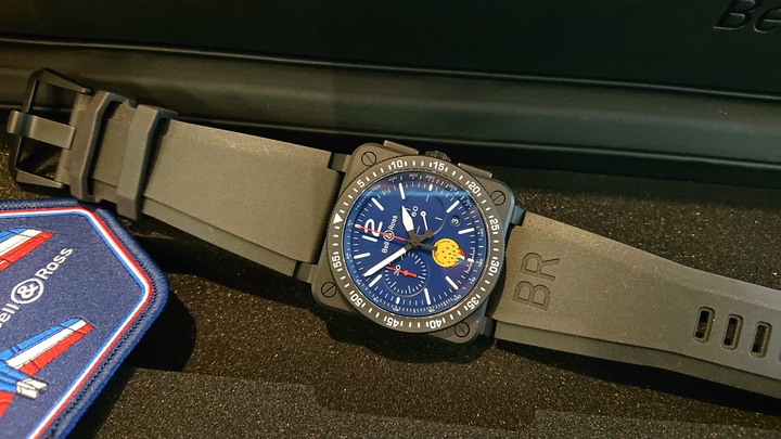 開箱：Bell & Ross 法國巡邏兵飛行表演隊計時碼錶
