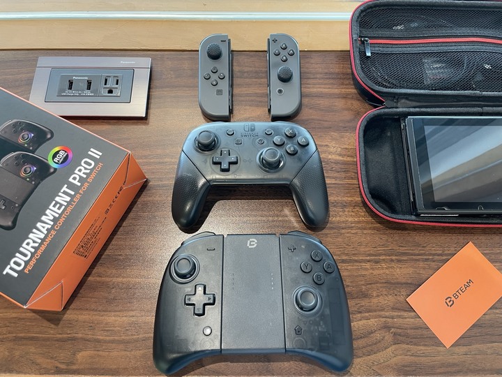 點我看大圖 【Bteam】Tournament Pro II 競技版 Pro 遊戲控制器二代 | 適用任天堂Switch 開箱 優缺點分析 使用心得