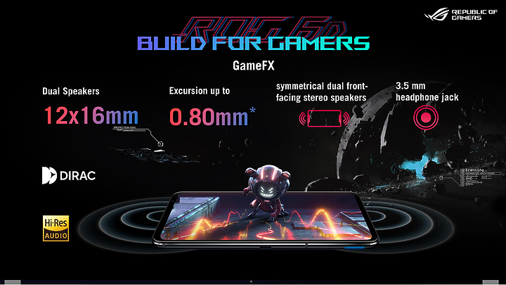 ASUS ROG Phone 6D Ultimate|天璣9000+佐散熱閥 成就冷卻新境界