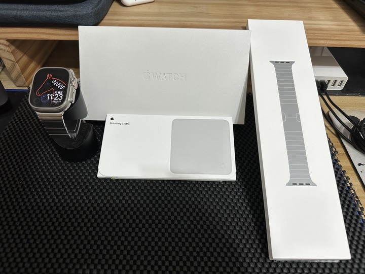 點我看大圖 Apple Watch Ultra 配上 Hermès可愛小馬,可愛度爆表!