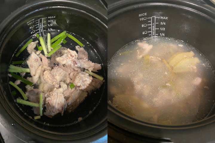 免熬的雞白湯分享 特福萬用鍋製作