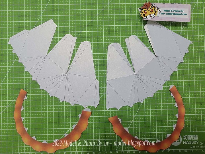 白貓Project 白色祝福的聖女 露雪 紙模型 製作 Louche Paper Craft