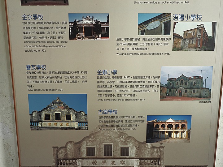 「有水頭富,無水頭厝」之前水頭中界洋樓群 — 金水國小、得月樓、僑鄉文化館、黃永遷、黃永鑿兄弟洋樓(水頭42號洋樓) — 盛夏金門四日行 金城篇 第1部