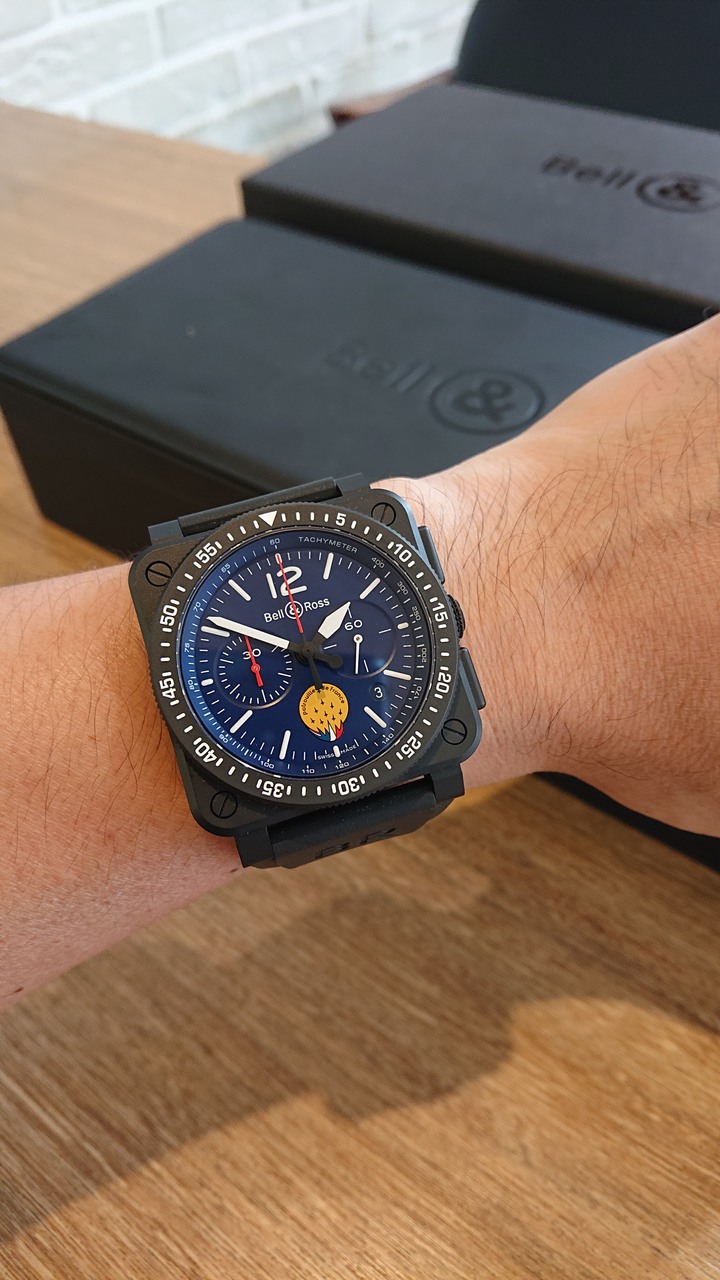 開箱：Bell & Ross 法國巡邏兵飛行表演隊計時碼錶