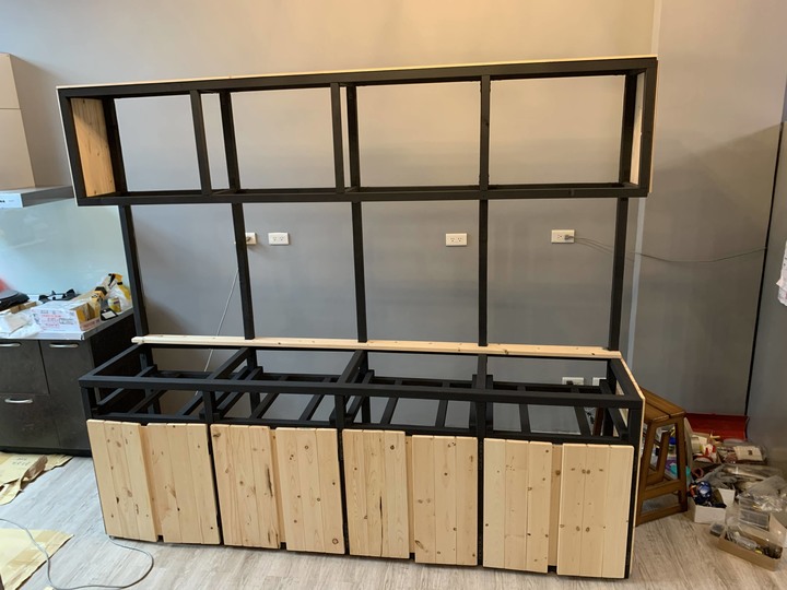 [開箱］老透天改造自己DIY家具~工業風/鄉村風/素人木工