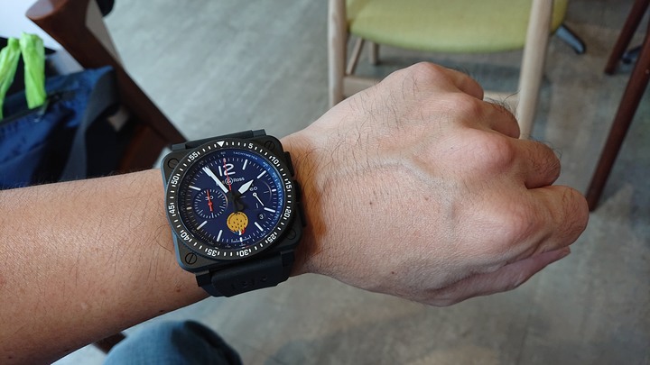 開箱：Bell & Ross 法國巡邏兵飛行表演隊計時碼錶