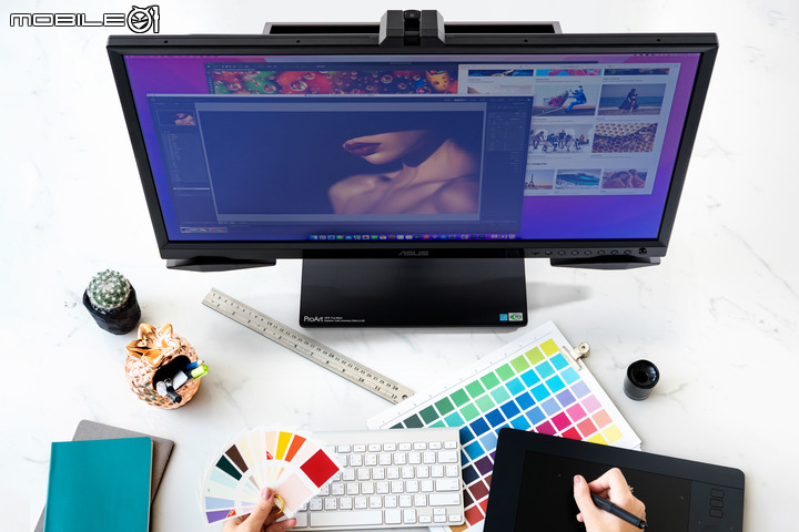 華碩 ProArt PA32DC OLED 螢幕開箱試用 以寬廣顯示範圍打造專業影像工作利器