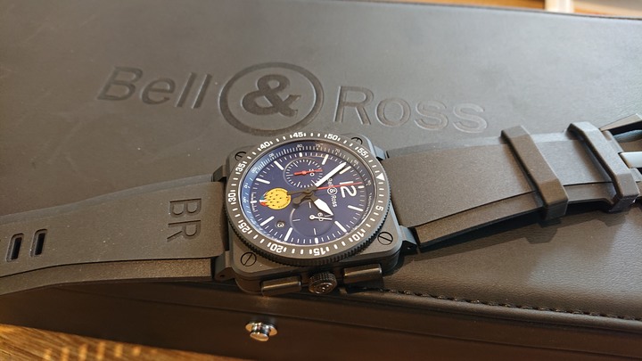 開箱：Bell & Ross 法國巡邏兵飛行表演隊計時碼錶
