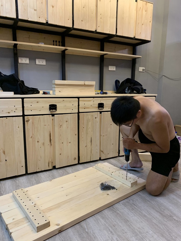 [開箱］老透天改造自己DIY家具~工業風/鄉村風/素人木工