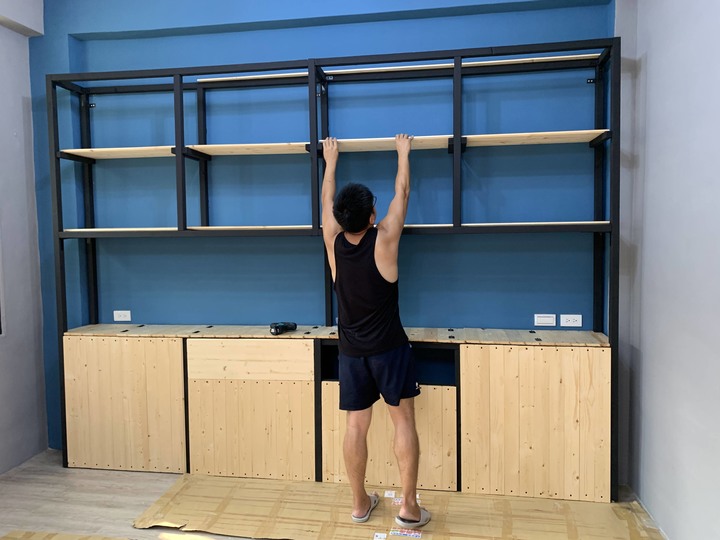 [開箱］老透天改造自己DIY家具~工業風/鄉村風/素人木工