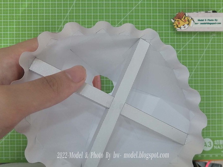 白貓Project 白色祝福的聖女 露雪 紙模型 製作 Louche Paper Craft