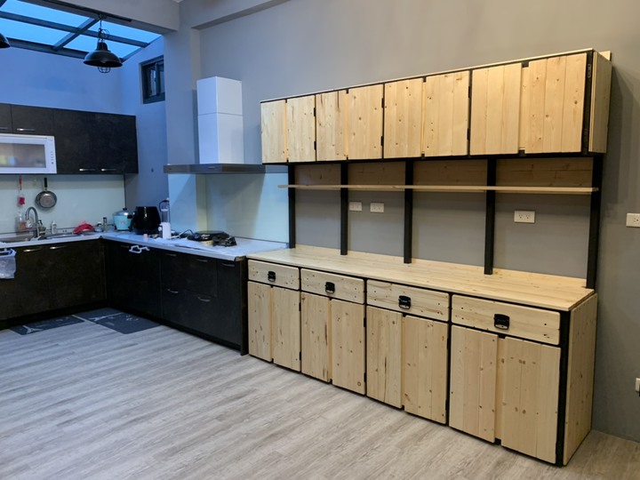 [開箱］老透天改造自己DIY家具~工業風/鄉村風/素人木工