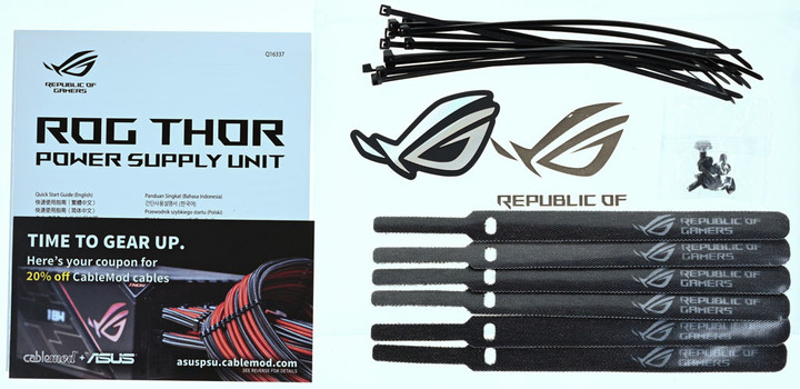 ASUS ROG THOR 1600W鈦金全模組化電源開箱