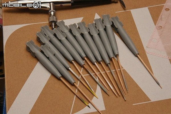 [模型製作記] 1/32 A-7E 戰鬥紅雞