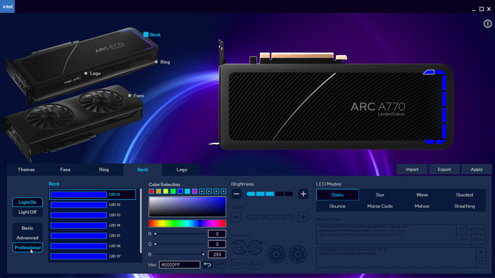 Intel銳炫Arc A750及A770顯示卡簡介及測試