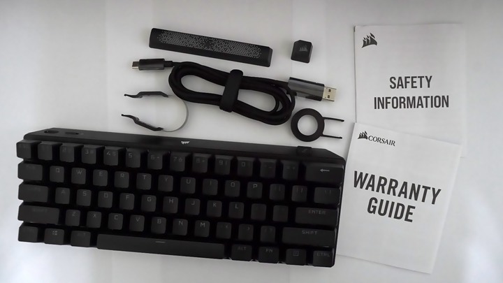 【開箱】賊船首把60%無線鍵盤!! CORSAIR K70 PRO MINI WIRELESS開箱