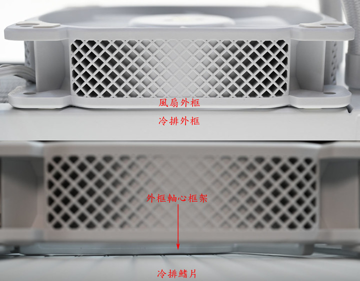 JONSBO喬思伯HXW-240 ARGB白色款幻彩一體式水冷簡介及測試