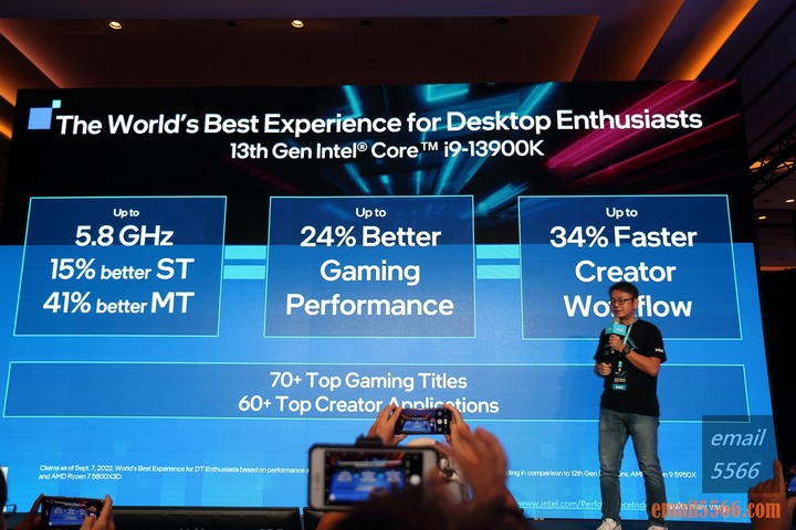 Intel Taiwan Open House 號令玩家作夥來-2022 13代Core x ARC 顯示卡