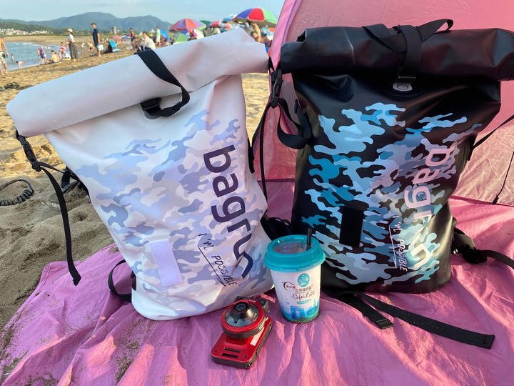 防水包分享/bagrun 機能背包/後背包/潛水浮潛背包/防水露營爬山專用