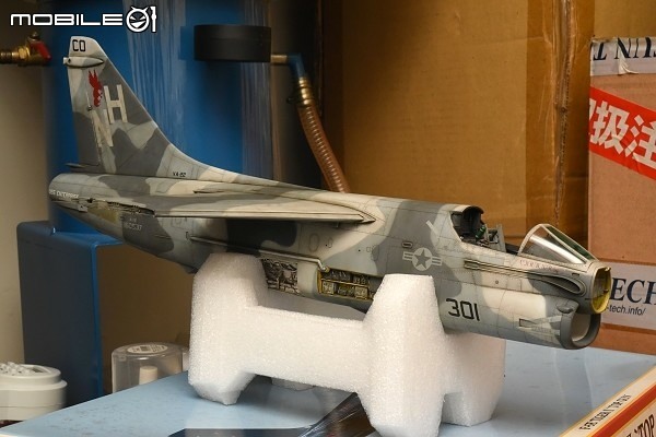 [模型製作記] 1/32 A-7E 戰鬥紅雞