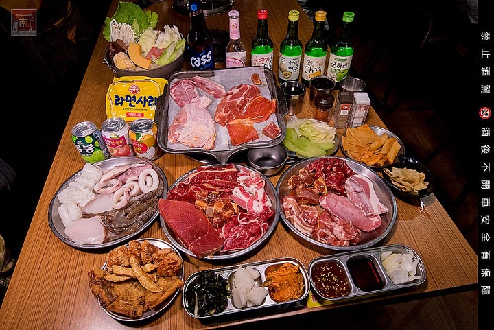 【臺南美食】台南韓式燒肉吃到飽,只要9起就有韓國烤肉和火鍋吃到飽~吃道飽韓式燒肉火鍋